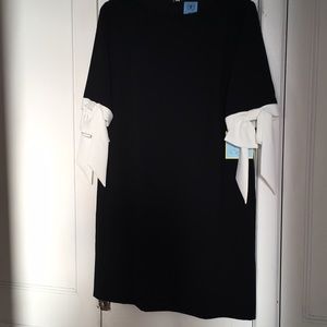 cece bow tie sleeve shift dress